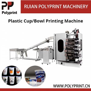 [Hot Item] Automatic Plastic Water Glass Drink Cup Soup Bowl Printing Machine