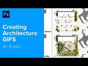 How to Create GIFS for Architecture Illustrations in Photoshop