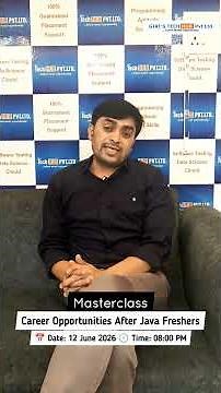 Career Opportunity Masterclass for Java Freshers