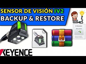 🔵✅IV2 VISION SENSOR // BACKUP & RESTORE