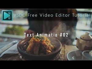 テキストアニメーション タイトルをスライドイン・アウトさせる【VSDC Free Video Editor チュートリアル】