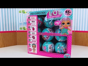 Unboxing a Whole Box of LOL Surprise Serie 1 What is Inside?