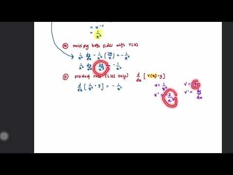 3.2 Linear First Order Differential Equations