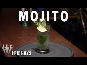 How to make a Mojito Cocktail | Epic Guys Bartending