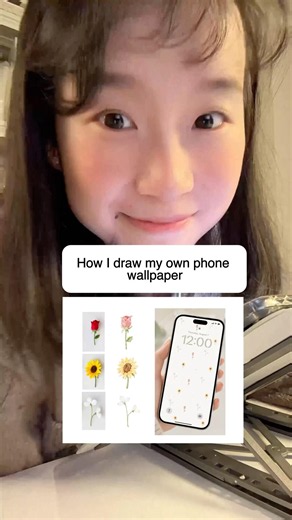 How to Draw a Watercolor Wallpaper in Procreate IPad Digital Art Process
