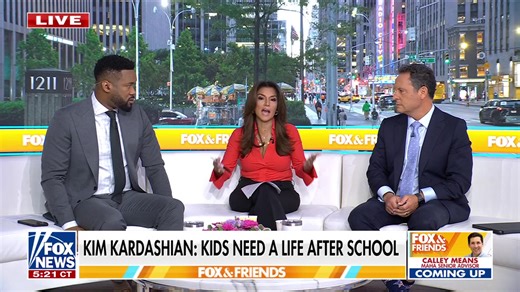 1.2M views · 11K reactions | Kim Kardashian says she “no longer believes” in homework for kids.  What do you think? Email us: friends@foxnews.com | Fox & Friends | Facebook