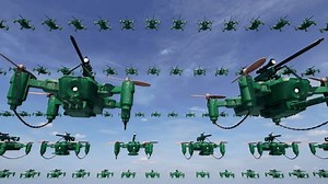 Massive Swarm Ai-controlled Autonomous Military Drones Stock Footage Video (100% Royalty-free) 3601862357 | Shutterstock
