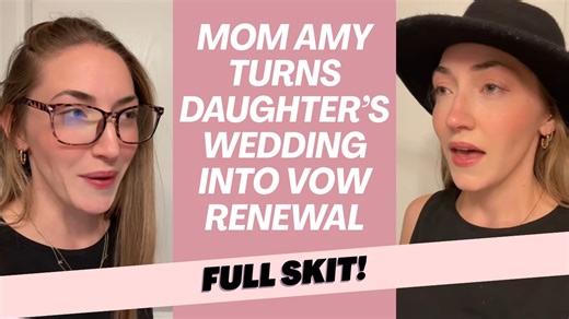 FULL SKIT: Bride’s Mom Amy Hosts Vow Renewal at Daughter’s Wedding Originally posted as 3 separate parts, but many have requested I combine them to be one long video. Thanks for your support! #bride #bridetobe #bridal #engaged #wedding #weddingplanner #weddingcontent #weddingtiktok #weddingday #weddingdress #weddingtok #bridetok #brideandgroom #weddingvibes #weddingplanning #weddingcontentcreator | Christa