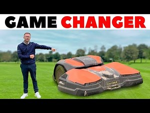 Husqvarna robots are cutting all the grass on the golf course