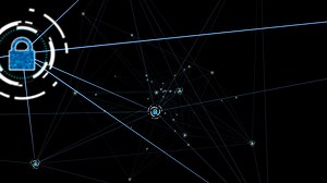 Download Abstract Technology Network Cyber Security Concept for free