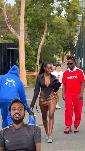 Look how he will steal the girl's bag #shorts #funny #reel #shortsfeed