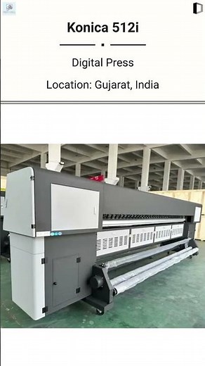 High-Speed Flex Printing with Konica 512i Digital Press by Perfection Engineering ‪@Machinedalal‬