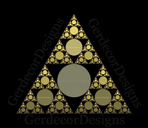 12 Sierpinski Triangle Inspired Digital Prints - Sierpinski Fractals - PNG Files Ready to Download - Etsy