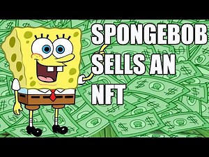 spongebob sells NFTs