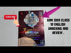 Unboxing and Review of Xam Idea Standard-10 English Book