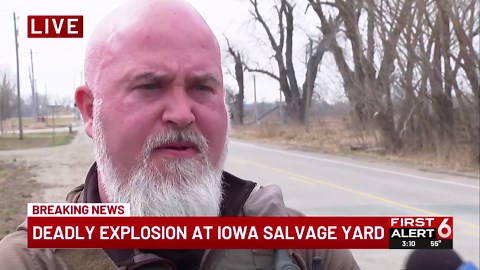 One person killed in fuel tank explosion at Iowa salvage yard