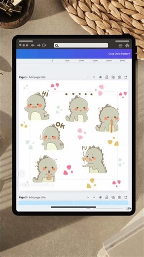 Canva pattern tutorial