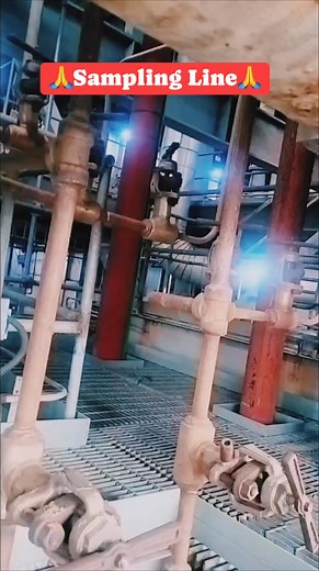 Steam &Water Analysis System Sampling Line #sample #swas #reels #powerplant | Power Plant Team