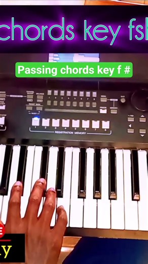 F# PASSING CHORDS THAT MAKE YOUR PLAYING SOUND ADVANCED! 🔥🎶 #shorts