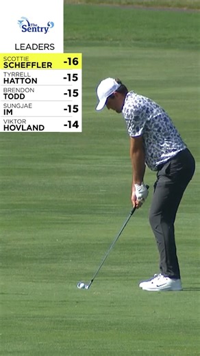 The top of the leaderboard as we head into the weekend at The Sentry 🏌️‍♂️ | PGA TOUR