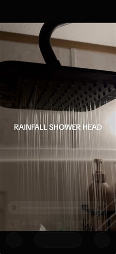 3 months with this shower head & it still is the best bathroom upgrade we’ve done ✨ 🚿 #ryamenshowerhead #rainfallshower #TikTokShopSpringGlowUp #rainfallshowerhead #showertok