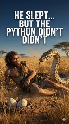 Life 3 Million Years Ago | A Sleeping Man vs a Giant Python 😴