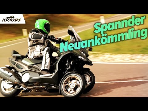 Sportliche Optik trifft Sicherheit - Kymco CV3 Dreirad-Roller Test 2023