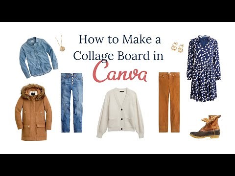 👉🏽 Make Your Own Collage Board with Canva 🤩