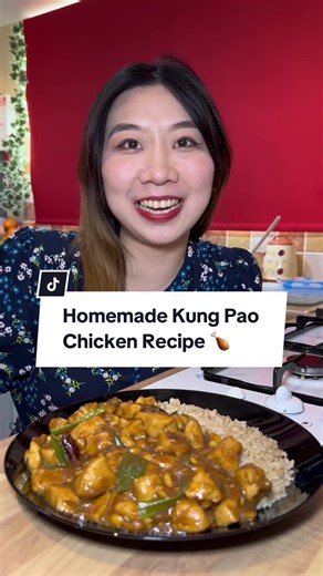 Easy Kung Pao Chicken Recipe 😋 👩‍🍳 #fakeaway #cooking #kungpaochicken #chinesetakeaway #homemade #chicken #cookingathometiktoktv #chickenrecipes