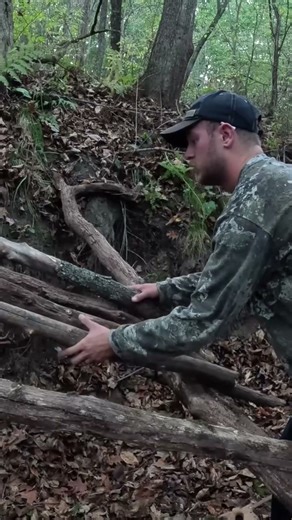 Bushcraft Lean Shelter