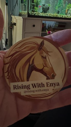 Want this Rising With Enya sticker? We’re giving away 5! Like, follow, and tag 2 friends in the comments. Extra entries for sharing this video in your stories. Winners announced Sunday the 11th. Open to United Stares, Ends 5 pm #RisingWithEnya #StickerGiveaway #StickerLove #Giveaway #risingwithenyastickers