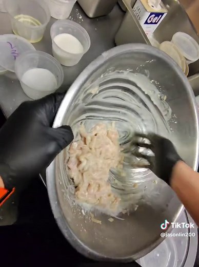 How to velvet chicken or any protein! Hope you enjoy this video! #fyp #chinese #pittsburgh #chicken #cookin