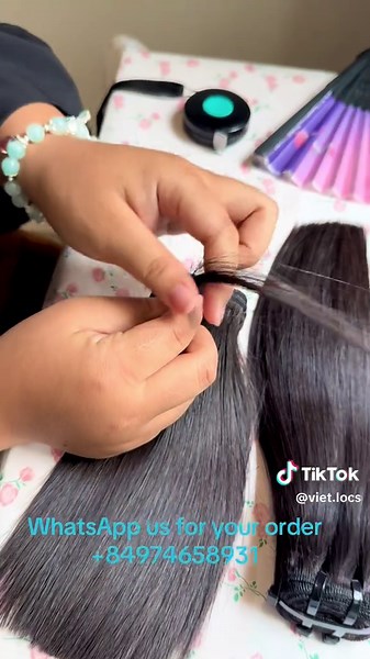 Wear your Aura Are you looking for natural human hair and a trustworthy supplier? VIET LOCs are always ready to serve you. e sell 💯100% human hair.✅ ❌No Synthetic Hair. ❌No tangles, no shedding, no lice. 😍 Spotless, soft, silk. Various colors, sizes, and styles that can meet your demands. DM for more infor: Whatsapp: 84974658931 Email: locsviet@gmail.com, free shipping fees to your address