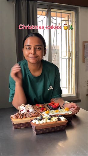 Hello, Christmas specials are finally here 🥰 ✨ CHRISTMAS MENU 🎂 THE OG • Calcutta Christmas Cake (CCC) – ₹800 Boozy rich rum-soaked dry fruit cake, a must-have • No Nonsense Orange – ₹700 Valencia orange curd inserts with white chocolate layer • Blueberry Buttercup – ₹800 Blueberry cake topped with buttercream • Berry Brownie – ₹750 Rich decadent brownie topped with strawberries • Four Flavour Box – ₹850 All four OG slices ⸻ ✨ NEW ON THE BLOCK • Open Sesame – ₹800 Black sesame chiffon sponge, 