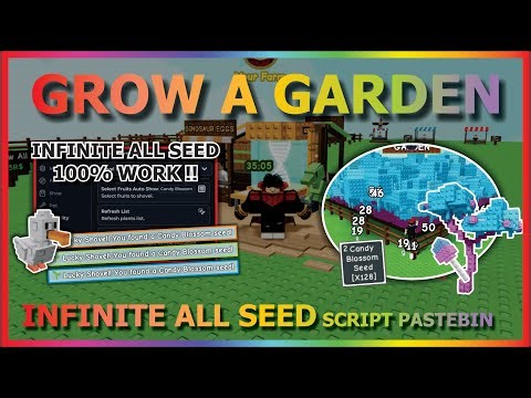 GROW A GARDEN Script Pastebin 2025 DUPLICATE ALL SEED, INFINITE SEED (100% WORK NO CUT)🦖🦴