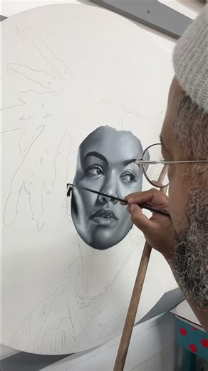 I painted this portrait of my wife... I hope she likes it!