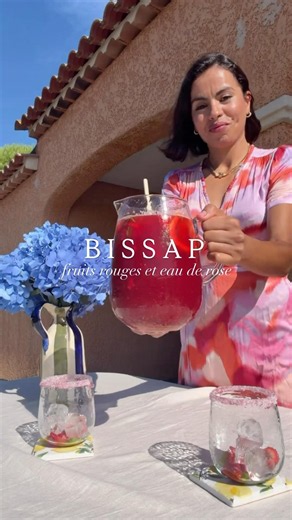 BISSAP aux fruits rouges et eau de rose