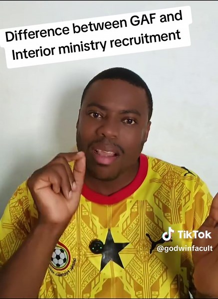 Difference Between GAF and Interior Ministry Recruitment