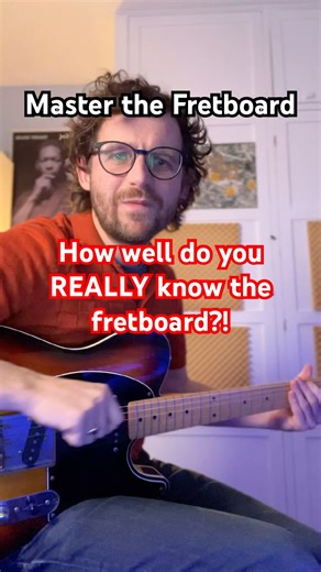 Unlock the FRETBOARD with the Circle of 5ths #guitarteacher