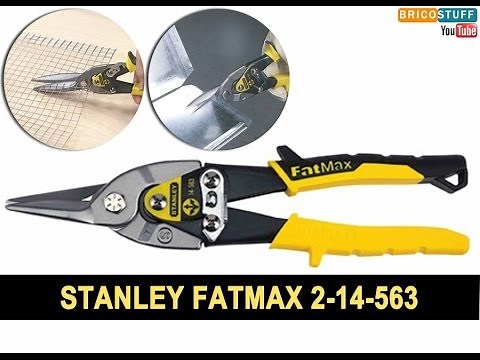 Cisaille aviation à tôle universelle Stanley Fatmax 250mm 2-14-563
