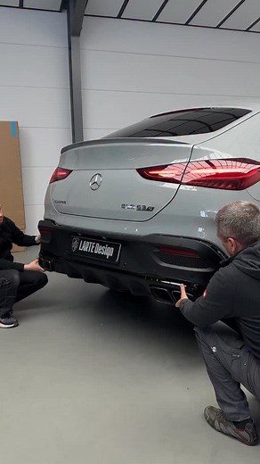 1.8M views · 43K reactions | The process of instillation full body kit for the Mercedes-AMG GLE Coupe 63s Facelift at @lartedesign in Düsseldorf #lartedesign #glecoupe53 #glecoupeamg #glecoupe53samg | Larte Design USA | Facebook
