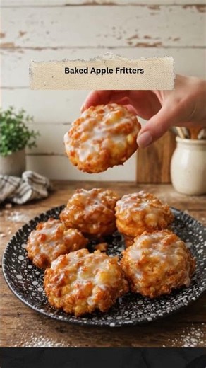 Baked Apple Fritters