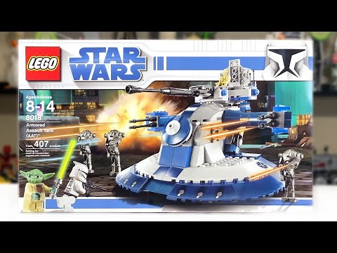 LEGO Star Wars 8018 Armored Assault Tank (AAT) Review! (2009)