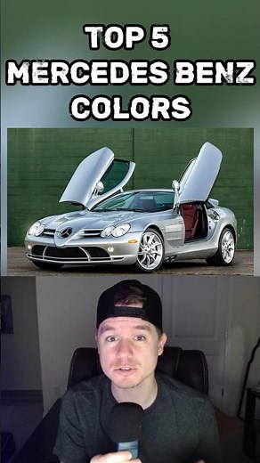 Top 5 Mercedes Benz Colors of All Time!