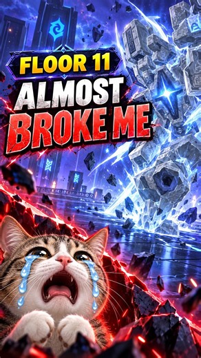 Abyss 7.0 Floor 11 Almost Broke Me 😢 #genshinimpact