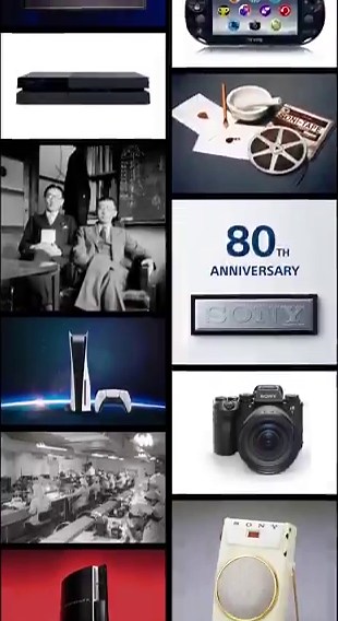 2026年5月7日で創業80周年を迎えたソニーグループ。これまで80年の間、様々なできごとがありました。ソニーグループ公式の社史が5月7日より順次Webサイトで公開されていきます。​ソニーグループの歩みを、一緒に辿ってみませんか？80th Anniversary – Sony Group Historyhttps://t.co/dR0WYAEwBt#Sony80th