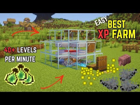 MINECRAFT EASY XP FARM TUTORIAL! 1.21.1+ JAVA (Without Mob Spawner)