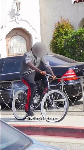 Bait Bike Prank 🤣 #Pranks #JoeySalads #ViralVideos