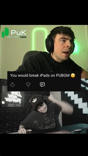 would ferg break his new ipad on pubgm?👀 #iferg #ferg #pubg #پابجی #pubgmobile ‪@iFerg‬