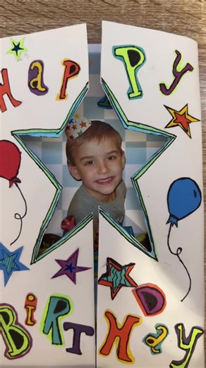 had to show off the card i made for my bf’s birthday 🤗 #diy #crafts #birthday #card #gift